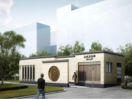 电白豪华组装型移动厕所